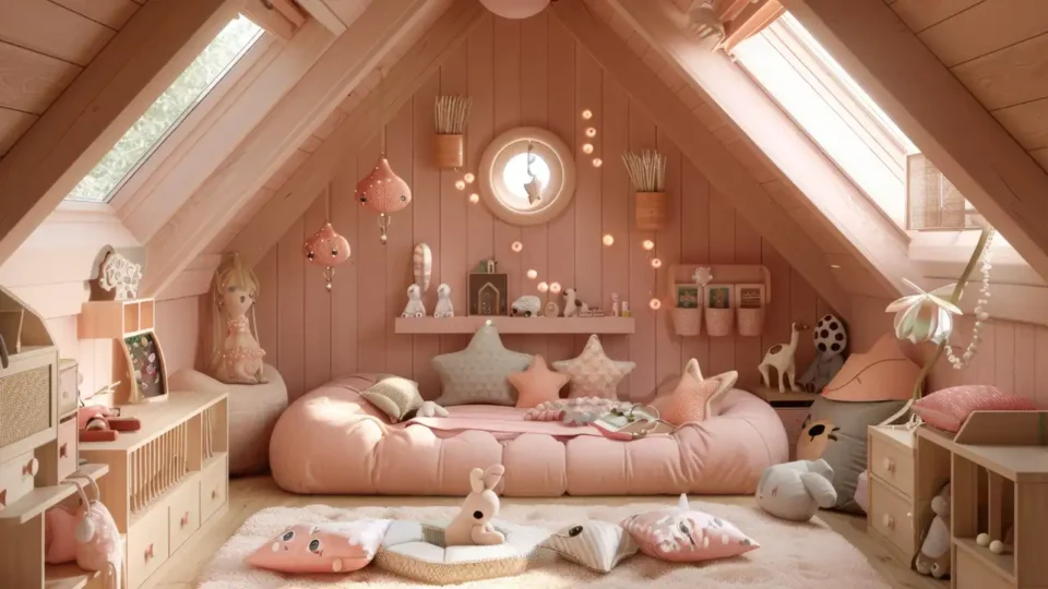 Cozy Attic Nursery Decor Ideas